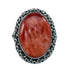 Navajo Sterling Silver Oyster Shell Ring Size 8 SN20449
